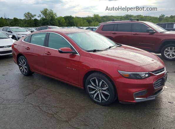 1G1ZD5ST1JF283760 2018 CHEVROLET MALIBU Red Front right
