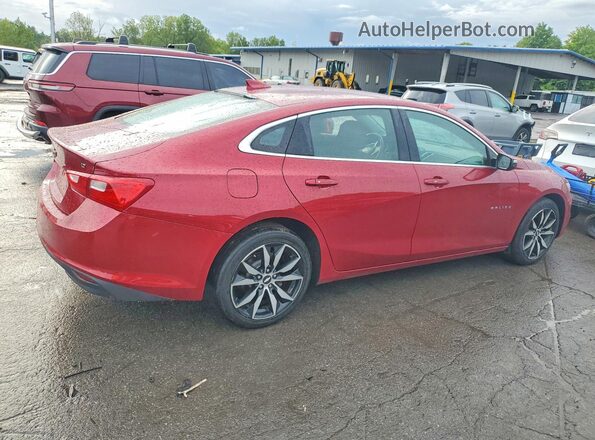 1G1ZD5ST1JF283760 2018 CHEVROLET MALIBU Red Rear right