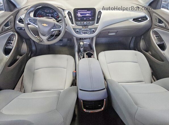 1G1ZD5ST1MF011102 2021 CHEVROLET MALIBU Синий Вид панели приборов