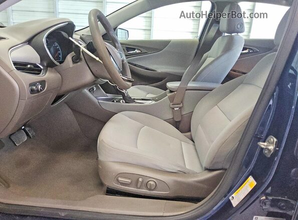 1G1ZD5ST1MF011102 2021 CHEVROLET MALIBU Синий Вид салона спереди