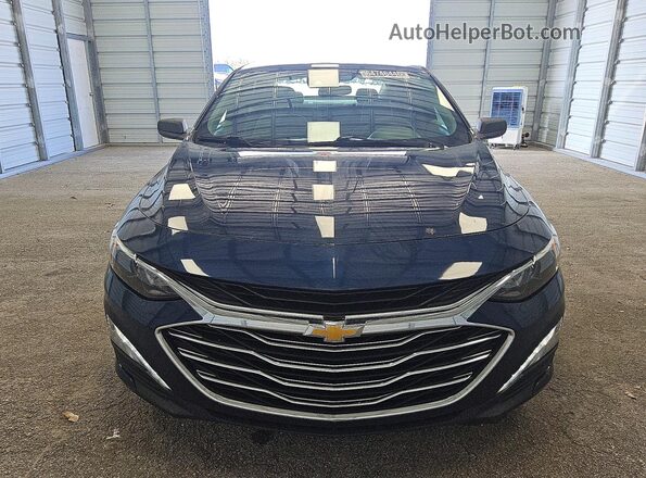 1G1ZD5ST1MF011102 2021 CHEVROLET MALIBU Синий Вид спереди