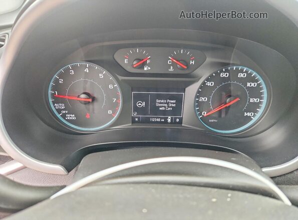 1G1ZD5ST1PF223552 2023 CHEVROLET MALIBU Gray Vista del cuadro de instrumentos