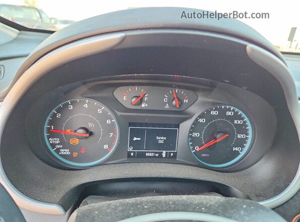 1G1ZD5ST2PF200300 2023 CHEVROLET MALIBU White Вид щитка приладів