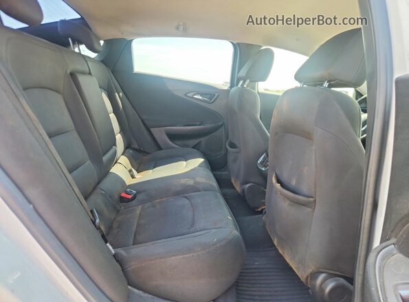 1G1ZD5ST3JF192019 2018 CHEVROLET MALIBU White Rear seats view