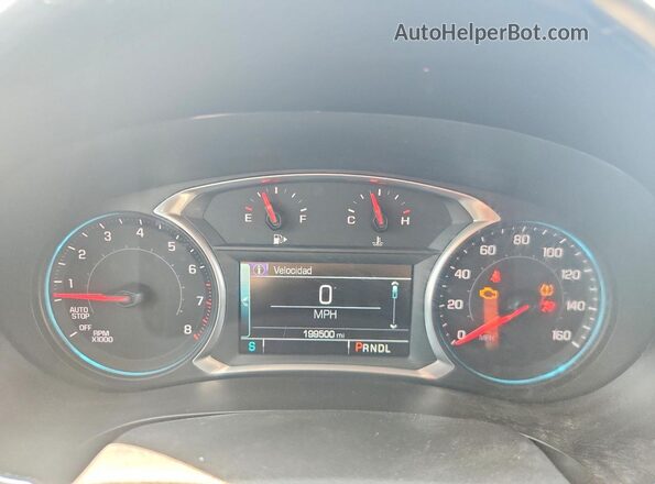 1G1ZD5ST3JF192019 2018 CHEVROLET MALIBU White Instrument cluster view