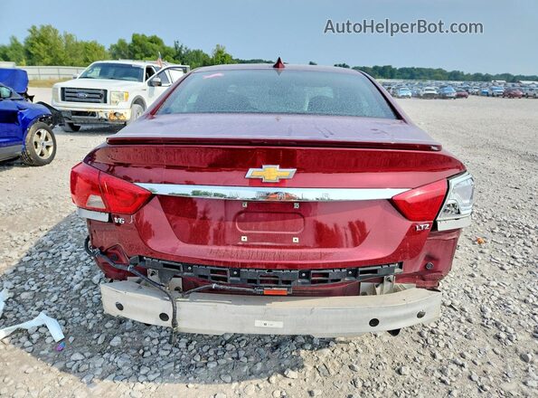 1G1ZD5ST3KF197058 2019 CHEVROLET MALIBU Red Вид ззаду