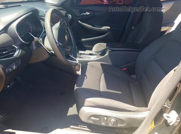 1G1ZD5ST3LF042477 2020 CHEVROLET MALIBU Черный Вид салона спереди