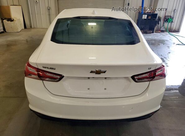 1G1ZD5ST3MF004572 2021 CHEVROLET MALIBU White უკანა ხედი