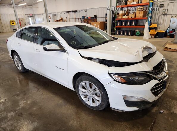 1G1ZD5ST3MF004572 2021 CHEVROLET MALIBU White წინა მარჯვენა