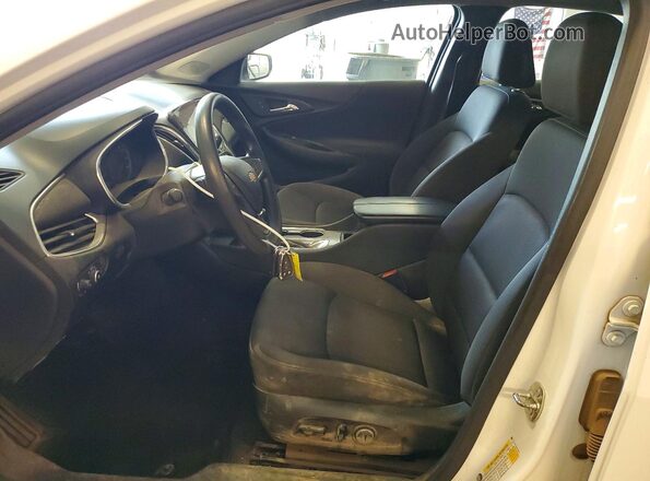 1G1ZD5ST3MF004572 2021 CHEVROLET MALIBU White წინა სალონის ხედი