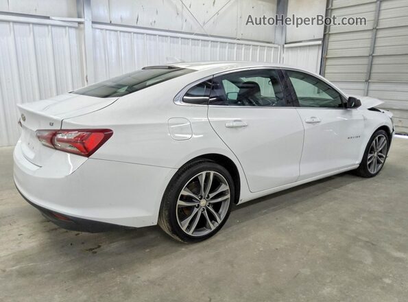 1G1ZD5ST3MF051889 2021 CHEVROLET MALIBU Белый Задняя правая четверть