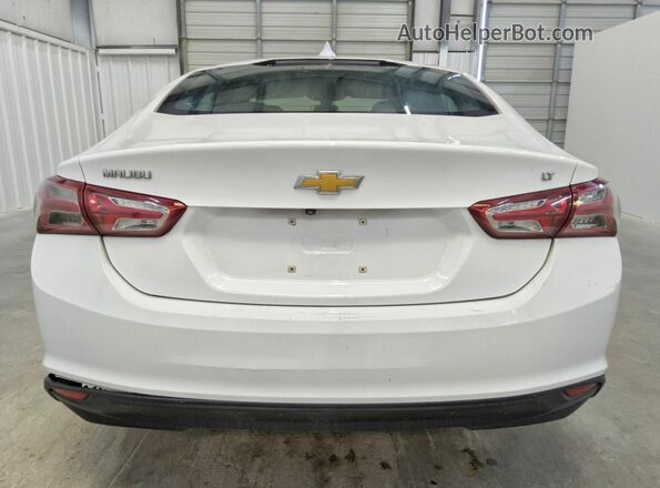 1G1ZD5ST3MF051889 2021 CHEVROLET MALIBU Белый Вид сзади