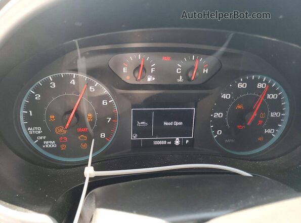 1G1ZD5ST3PF196340 2023 CHEVROLET MALIBU White Widok zestawu wskaźników