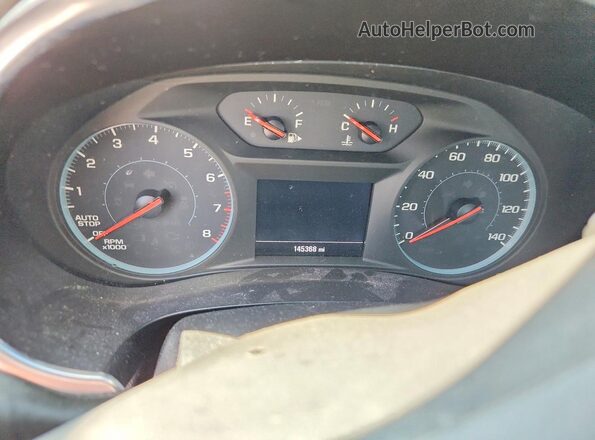 1G1ZD5ST4LF032136 2020 CHEVROLET MALIBU Серый Вид щитка приборов