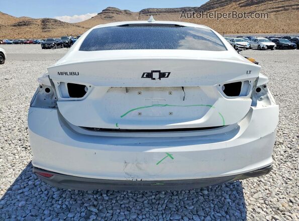 1G1ZD5ST4MF061797 2021 CHEVROLET MALIBU White Rear view