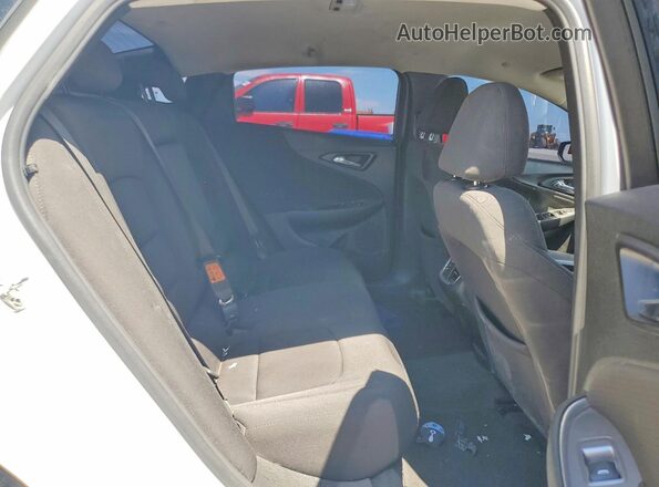 1G1ZD5ST4MF061797 2021 CHEVROLET MALIBU White Rear seats view