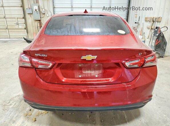 1G1ZD5ST4NF111146 2022 CHEVROLET MALIBU Red Вид ззаду