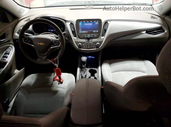 1G1ZD5ST4NF111146 2022 CHEVROLET MALIBU Red Вид панелі приладів