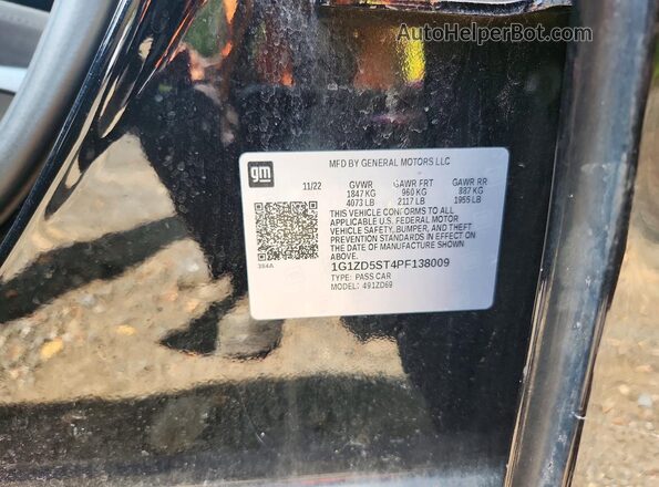 1G1ZD5ST4PF138009 2023 CHEVROLET MALIBU Black Շարժիչի բաժամունքի տեսք