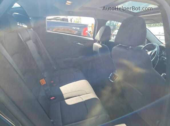 1G1ZD5ST5JF140987 2018 CHEVROLET MALIBU Black Rear seats view
