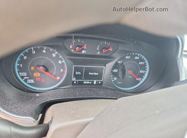 1G1ZD5ST5MF025486 2021 CHEVROLET MALIBU White ხელსაწყოთა პანელის ხედი