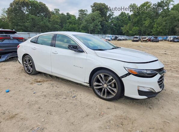1G1ZD5ST5MF025486 2021 CHEVROLET MALIBU White წინა მარჯვენა