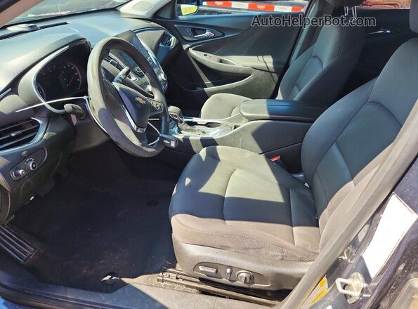 1G1ZD5ST5MF077104 2021 CHEVROLET MALIBU Gray Widok wnętrza z przodu