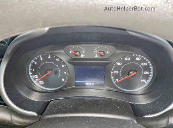 1G1ZD5ST5NF115982 2022 CHEVROLET MALIBU Black Вид щитка приладів