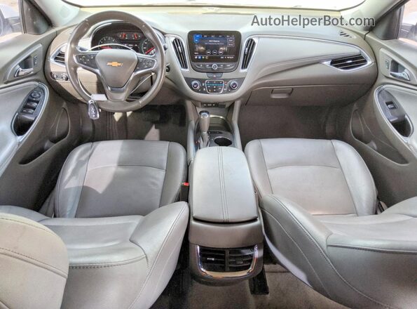 1G1ZD5ST6KF126744 2019 CHEVROLET MALIBU White Dashboard view