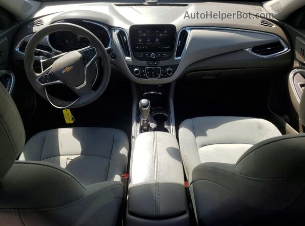 1G1ZD5ST6LF040965 2020 CHEVROLET MALIBU Серебряный Вид панели приборов