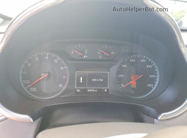 1G1ZD5ST6LF040965 2020 CHEVROLET MALIBU Серебряный Вид щитка приборов