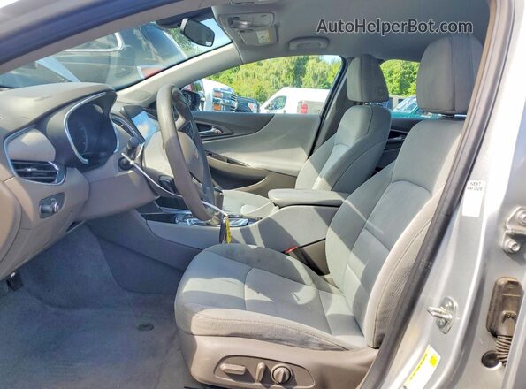 1G1ZD5ST6LF040965 2020 CHEVROLET MALIBU Серебряный Вид салона спереди