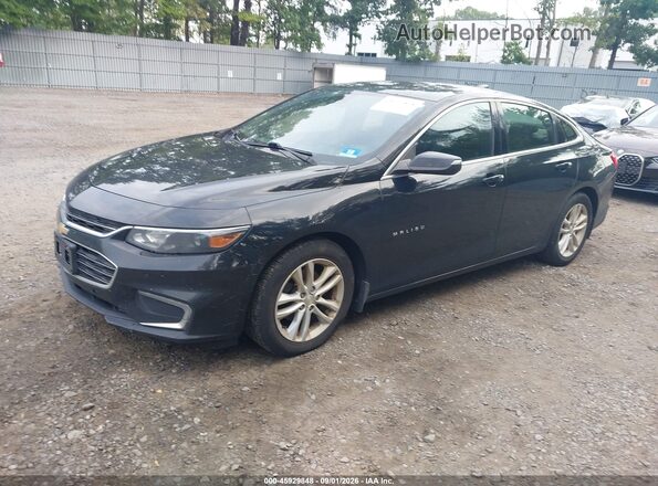 1G1ZD5ST7JF267563 2018 CHEVROLET MALIBU Black წინა მარცხენა ხედი სამი მეოთხედიდან