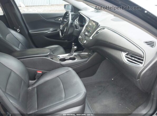 1G1ZD5ST7JF267563 2018 CHEVROLET MALIBU Black წინა სალონის ხედი