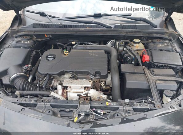 1G1ZD5ST7JF267563 2018 CHEVROLET MALIBU Black უკანა ხედი