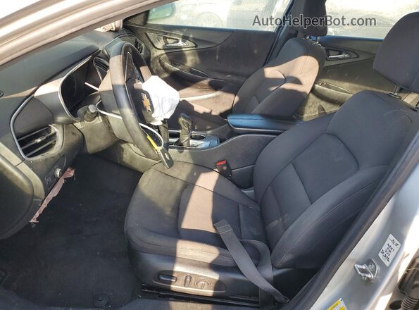 1G1ZD5ST7MF061244 2021 CHEVROLET MALIBU Silver წინა სალონის ხედი