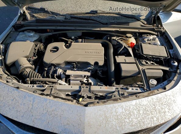 1G1ZD5ST7MF061244 2021 CHEVROLET MALIBU Silver უკანა სალონის ხედი