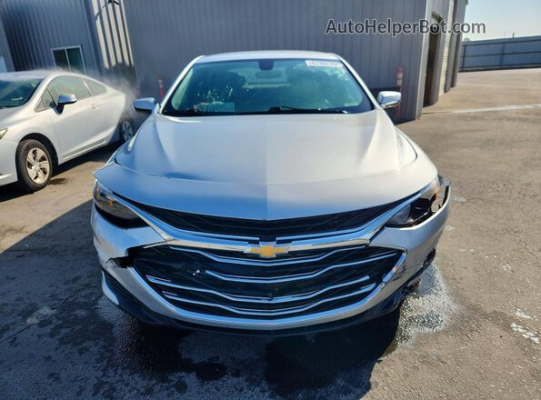 1G1ZD5ST7MF061244 2021 CHEVROLET MALIBU Silver წინა ხედი