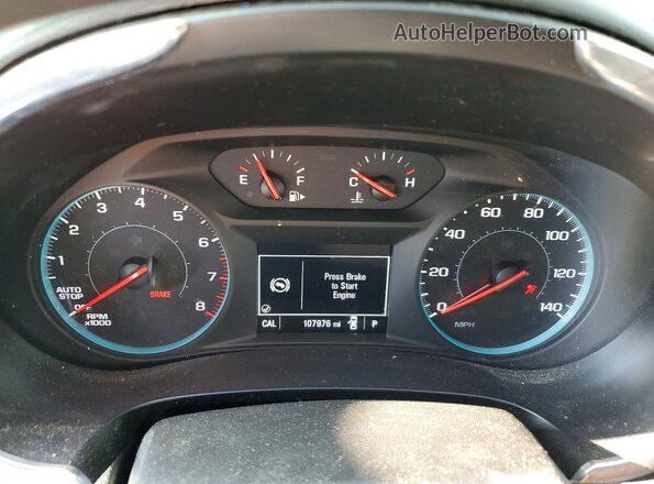 1G1ZD5ST7MF061244 2021 CHEVROLET MALIBU Silver ხელსაწყოთა პანელის ხედი