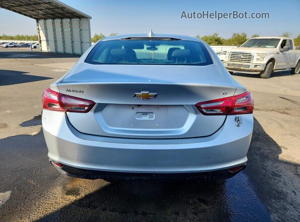 1G1ZD5ST7MF061244 2021 CHEVROLET MALIBU Silver უკანა ხედი