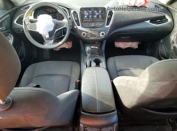 1G1ZD5ST7MF061244 2021 CHEVROLET MALIBU Silver წინა პანელის ხედი
