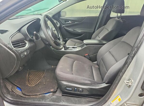 1G1ZD5ST7NF170319 2022 CHEVROLET MALIBU Серебряный Вид салона спереди