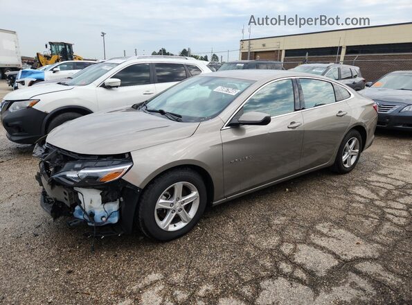 1G1ZD5ST7NF193650 2022 CHEVROLET MALIBU Tan 