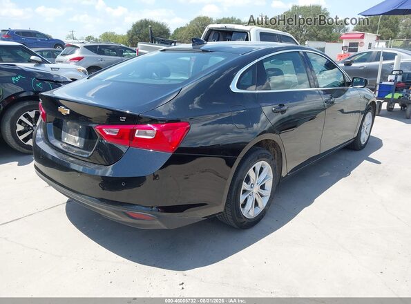1G1ZD5ST7SF129605 2025 CHEVROLET MALIBU Black უკანა მარჯვენა