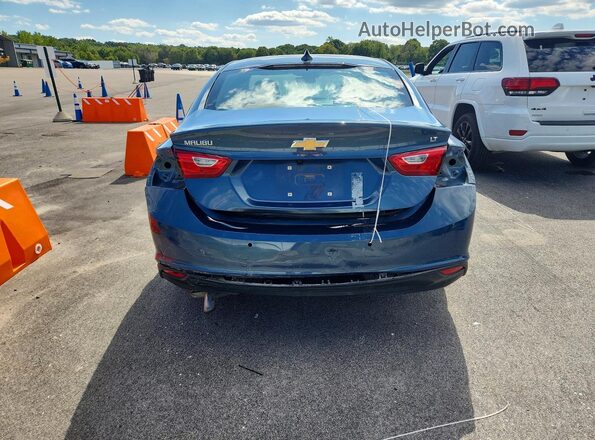 1G1ZD5ST7SF150938 2025 CHEVROLET MALIBU Синий Вид сзади