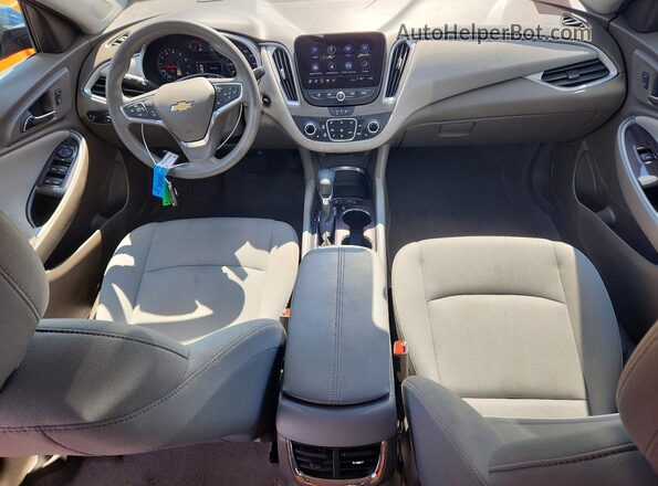 1G1ZD5ST7SF150938 2025 CHEVROLET MALIBU Синий Вид панели приборов