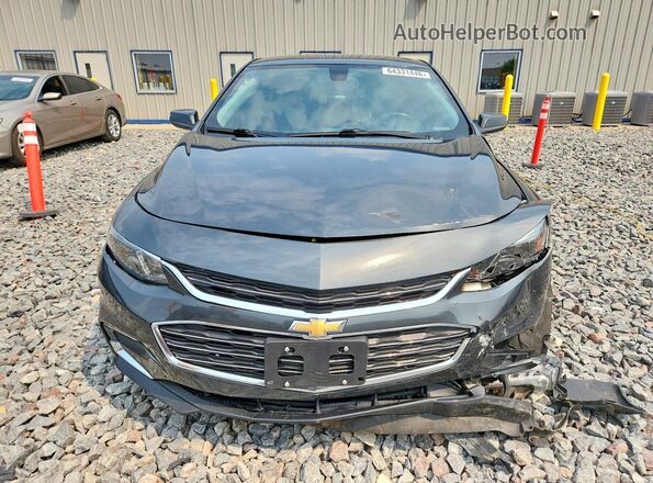 1G1ZD5ST8JF198575 2018 CHEVROLET MALIBU Серый Вид спереди