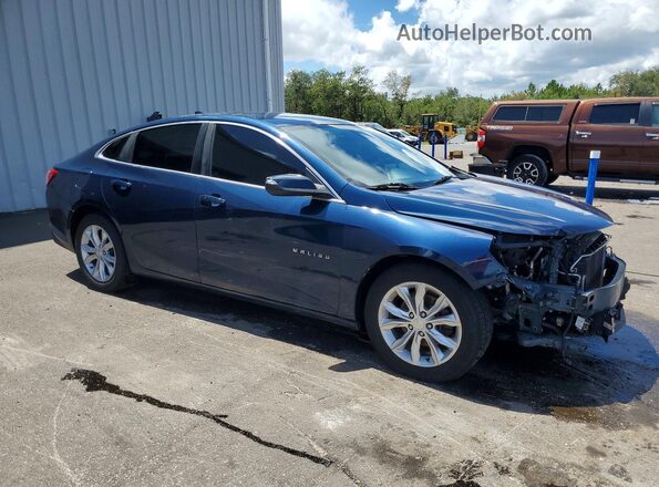 1G1ZD5ST8LF067682 2020 CHEVROLET MALIBU Blue Delantero derecho