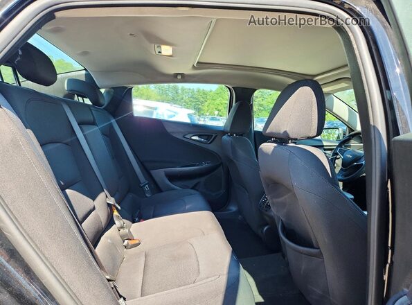 1G1ZD5ST8MF006317 2021 CHEVROLET MALIBU Black Widok tylnych siedzeń