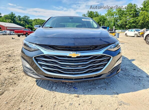 1G1ZD5ST8MF006317 2021 CHEVROLET MALIBU Black Widok z przodu